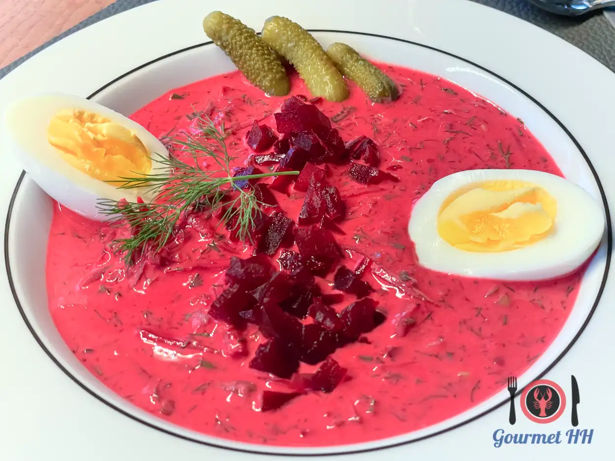 Bild: Kalte Rote Beete Suppe